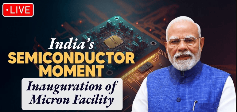 LIVE: PM Modi inaugurates Micron Semiconductor Technology India Pvt Ltd’s facility in Gujarat